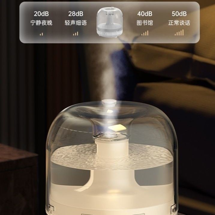 Humidifier dormitory for home bedroom pregnant women silent spray air office living room air humidifier yancai