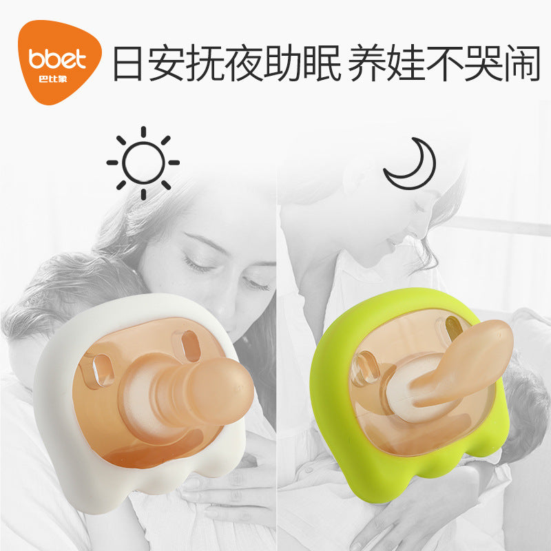 Baby pacifier 0-3-6 months newborn infant soothing sleep aid realistic nipple anti-colic