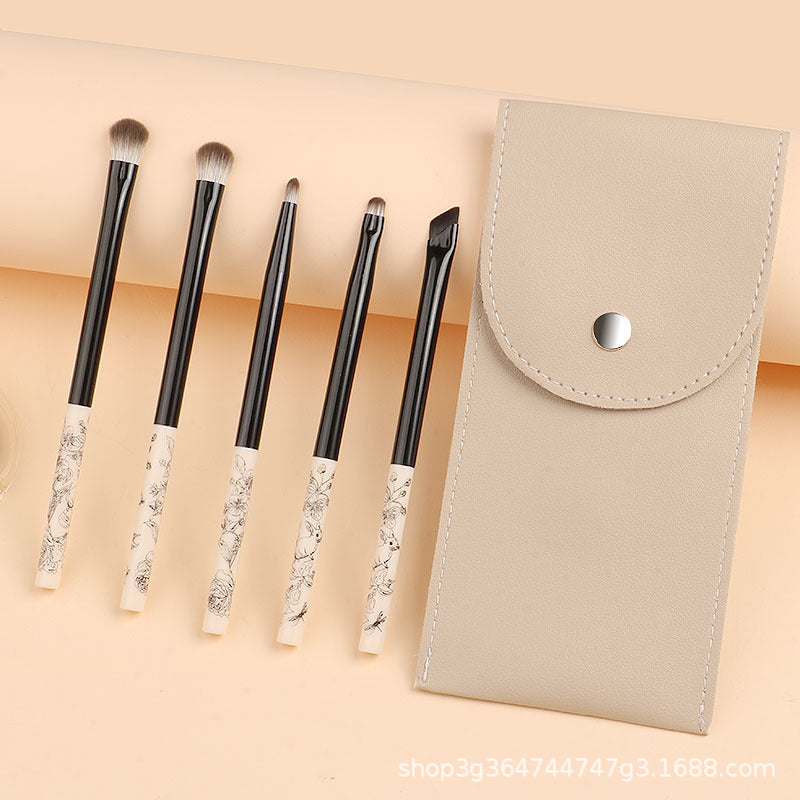 best-selling super soft hair, strong powder-catching, no-powder eye shadow blending eyebrow brush, detailed portable eye makeup brush suit