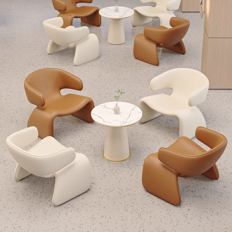 Creative single sofa chair - nordic light luxury sofa chair - minimalist modern living room leisure home hotel designer chair