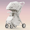 Baby stroller - reclining, ultra-lightweight, portable, foldable, easy-to-assemble, four-wheel, newborn & infant, two-way pushchair