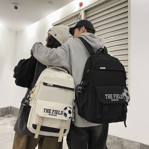 Student schoolbag wholesale burden reduction male junior high school students large capacity simple backpack 6th-9th grade casual backpack