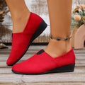 new arrival: women's casual loafers - suede, comfortable, plus size, wholesale for cross-border e-commerce