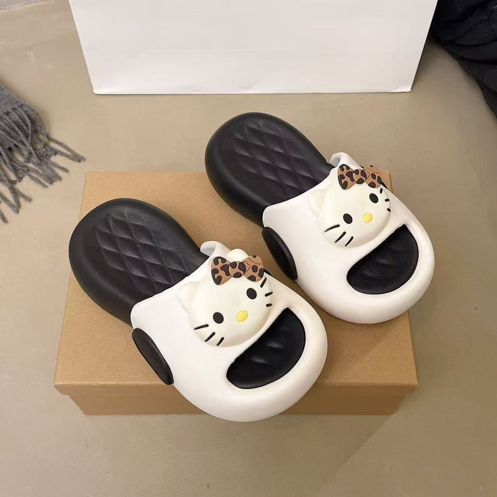 2026 new eva platform slippers: super comfortable, cute, and stylish for women. perfect for indoor/outdoor wear, home use, and a touch of sophistication. featuring adorable cartoon designs