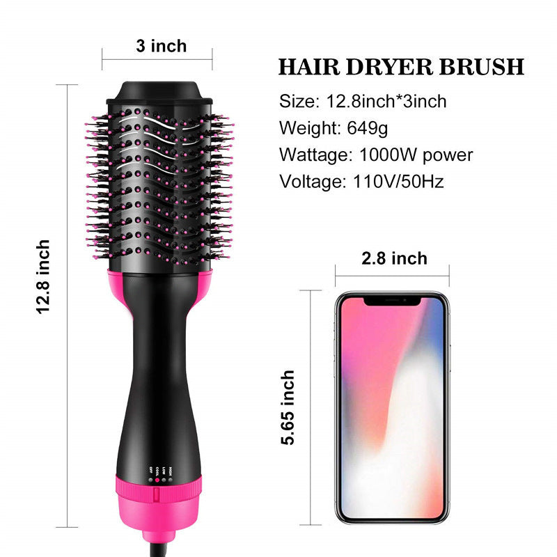 high-power roll and straight dual-purpose splint hair straightener stainless steel two-in-one hair straightener for home