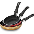 Custom oem aluminum pan mini frying pan baby learning non-stick pan flats pan breakfast omelette pan small pot