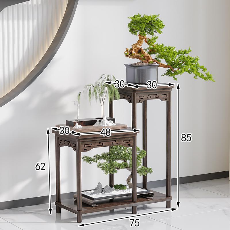 Coffee table solid wood side table corner table chinoiserie solid wood tea table antique small tea tableaccessible luxury bogu rack ornaments rack entrance cabinet