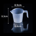 Measuring cup milk tea special tool measuring cup with lid food grade for home scale cup commercial meter plastic large capacity