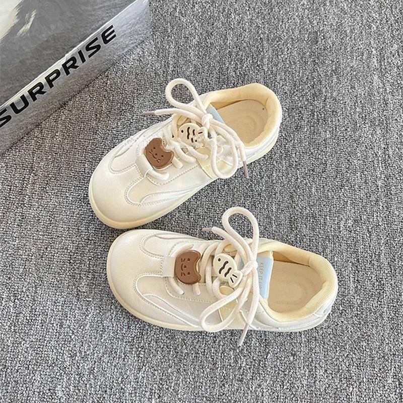 2026new arrivalretro german training shoes for women fashioneasiest for matchchic round toe casual leather white sneakers autumbest selling