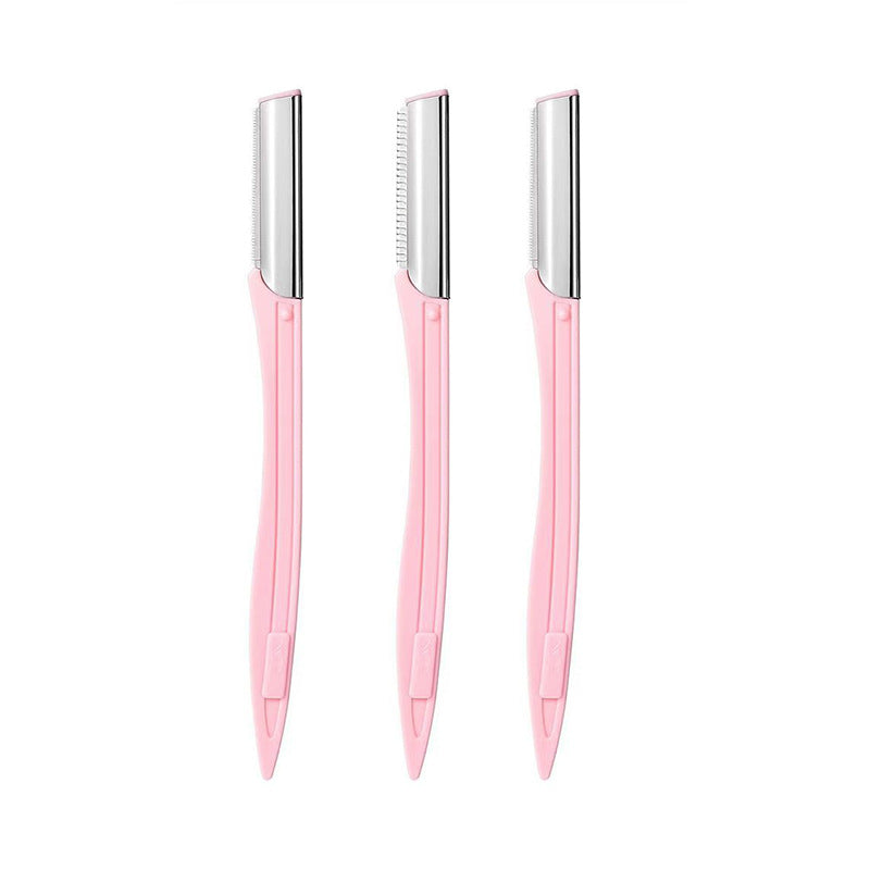 Shurmei stainless steel eyebrow razor - women's portable eyebrow shaper with safety guard - wholesale factory direct