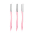 Shurmei stainless steel eyebrow razor - women's portable eyebrow shaper with safety guard - wholesale factory direct