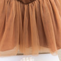 Trendy korean style baby girl fashionable two-piece look tank dress - new spring  little girl mesh princess dress