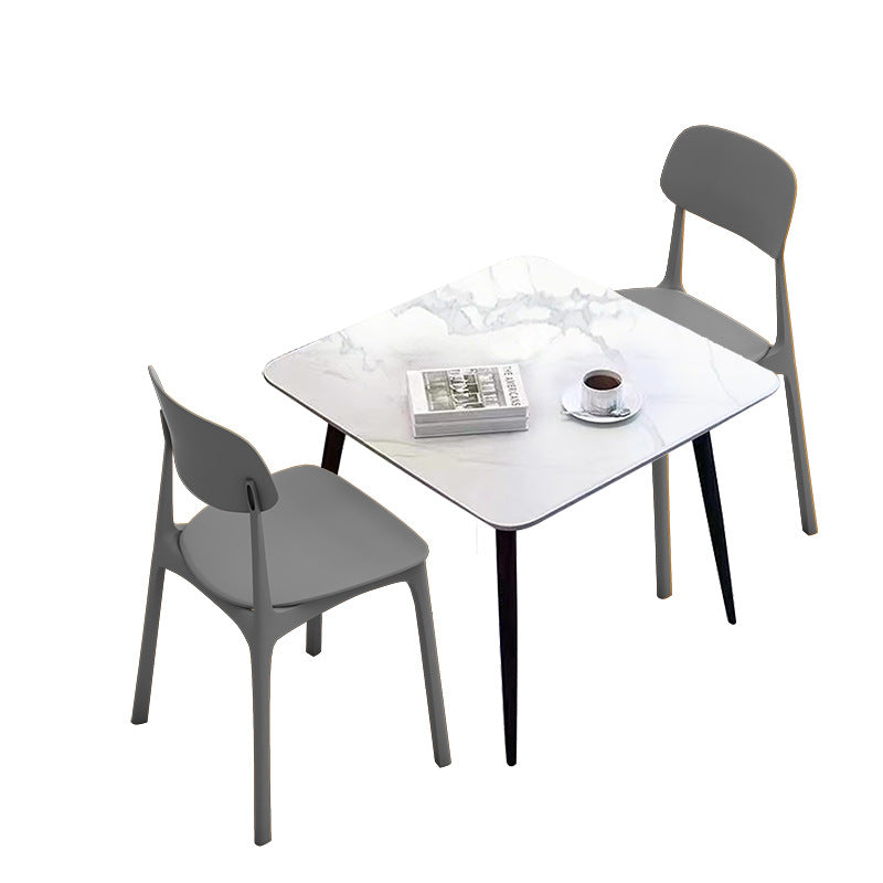 Company staff canteen catering snacks fast food restaurant dining table and chair commercial combination powder shop noodle shop restaurant restaurant school