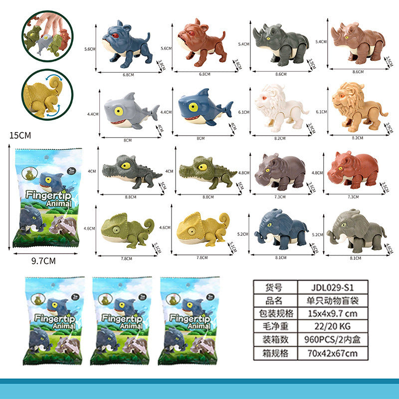 finger-biting dinosaur douyin popular kids blind box boy girl birthday gift wholesale chenghai toys