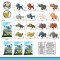【english blind bag】16 random styles - large animal series