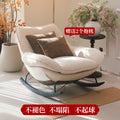 Used light luxury rocking chair lazy sofa balcony lounge chair adult sleeping home leisure chair