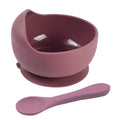 Apple red + silicone spoon