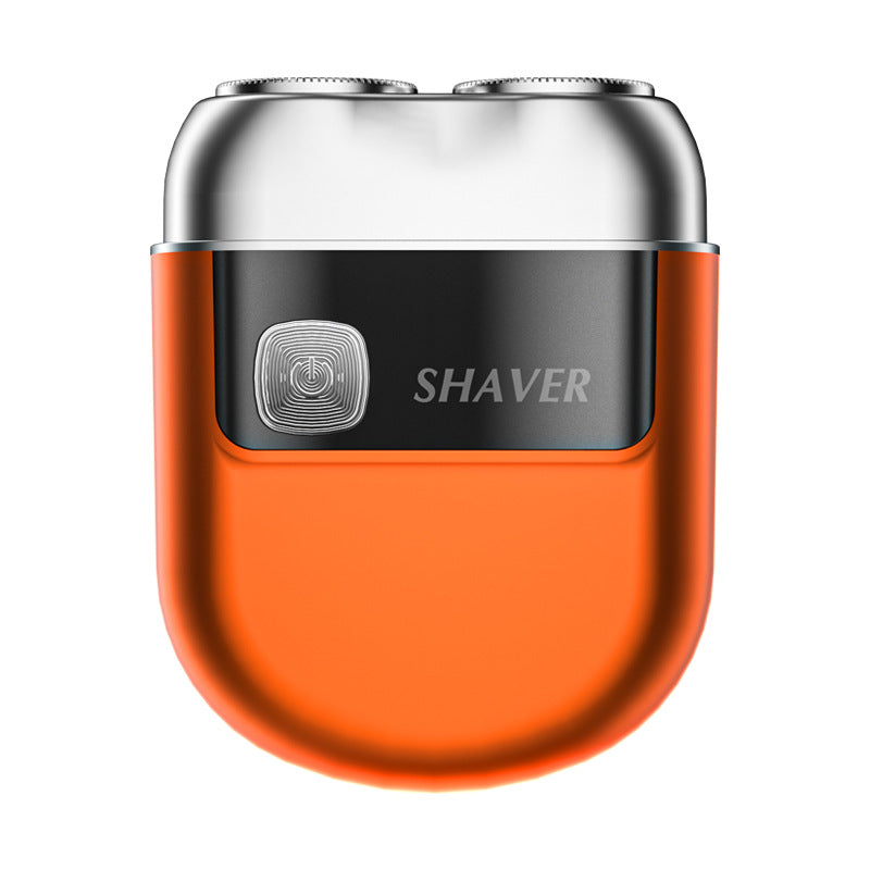 New zinc alloy electric shaver with digital display and magnetic blade head - men's razor, travel-friendly beard trimmer