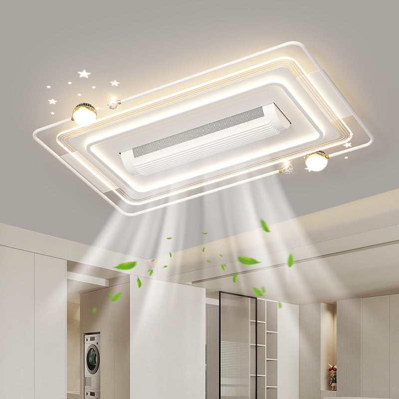 [Strict selection] 2025 new led ceiling light simple intelligent voice headlight whole house package combination dimming