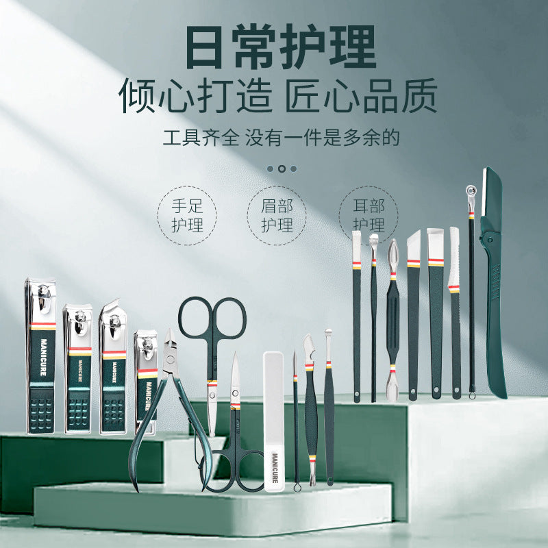High-quality stainless steel nail clippers - wholesale available, starting from a single piece. complete manicure and pedicure tool set, including nail clippers and nail scissors