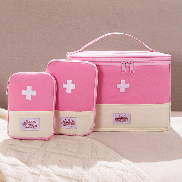 Customized household large-capacity medical box foldable drug storage bag emergency portable medical bag travel first aid bag