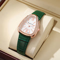 Shangmei cross-border new arrival small thin strap snake-shaped women's fashion watch student with diamond casualtrendy quartz watch