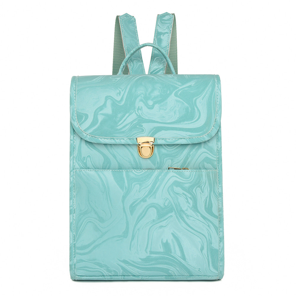 Simple backpack computer bag college student schoolbag Korean version casual women's notebook backpack portable new backpack women