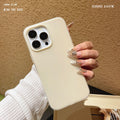 Skin-feeling jelly suitable for iphone17promax mobile phone case apple 16 light luxury antique white mobile phone protective case 15