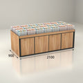 Supermarket shelf display rack bulk food cabinet island cabinet dried fruit candy biscuits bulk cargo cabinet bulk snack shelf