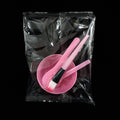 Wholesale beauty supplies: plastic mask mixing bowl, mask brush, and makeup brush set for diy sheet masks