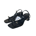 Spanish mango 2025 summer collection: new tie-up chunky heel sandals with square toe design - french style high heels