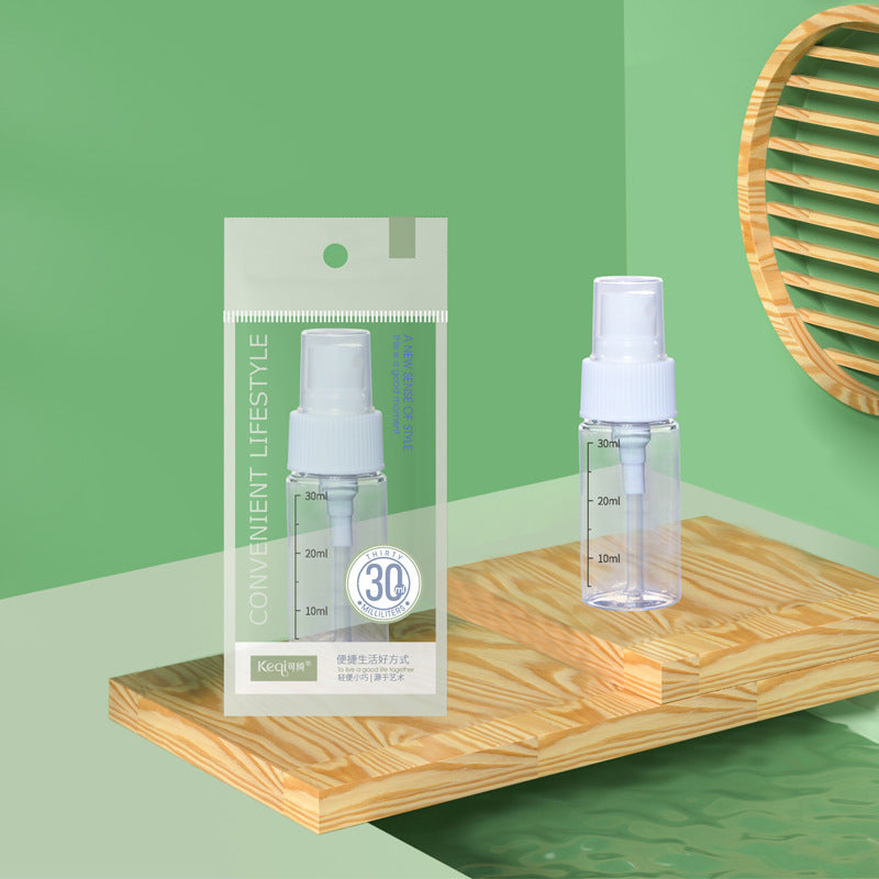Keqi spray bottle pet travel refill bottle business trip outdoor liquid spray bottle cosmetics empty bottle portable empty bottle