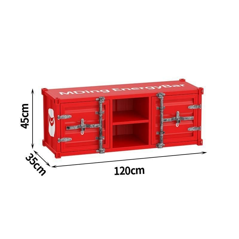 American iron tv cabinet industrial style retro living room storage floor cabinet loftcasual furniture tv cabinet free shipping