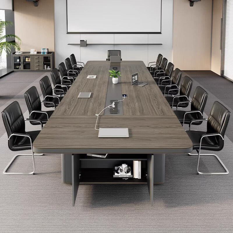 Saint li office conference table long table conference room table and chair combination bench table negotiation employee training table