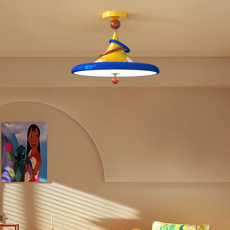 Memphis Children's Room Ceiling Light Creative Personality Bedroom Light Full Spectrum Eye Protection Boys and Girls Room Lighting