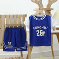 new kids' basketball jersey set - boys' and girls' summer quick-dry mesh outfit - short sleeve sports clothing for children and teens
