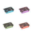 6806-large cartoon sealed stainless steel lunch box (four compartments + sauce box with cutlery) 1000ml+150ml