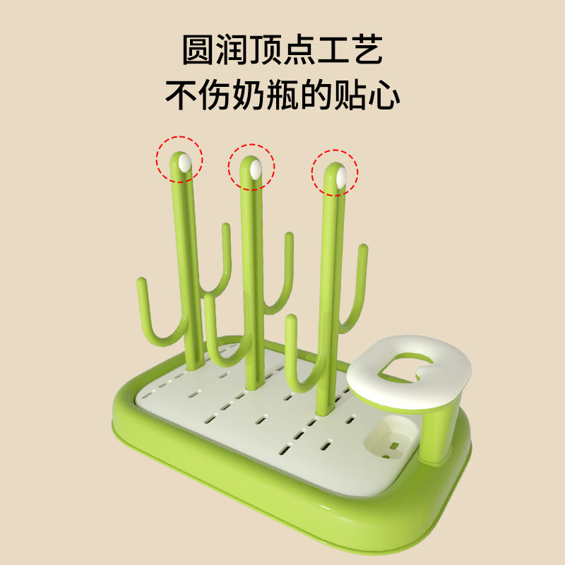 Baby bottle drain rack, baby supplies storage rack, hanging drainer, baby water cup storage drying rack bracket