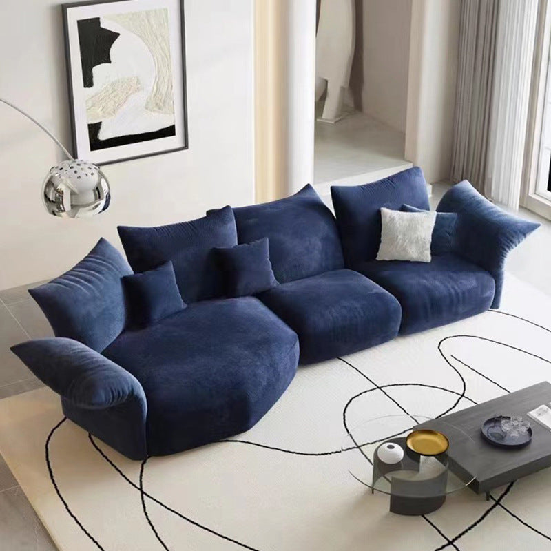 Petal fabric sofa italian designer model room special-shaped normcore houseaccessible luxury classy corner sofa combination