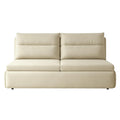 Sofa bed can be folded for dual use in small apartment living room multifunctional double sofa balcony cream style telescopic foldable bed