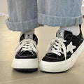 Niche style design girls white shoesflatscasual canvas shoes ins trendy easiest for match 2026new arrivalchic sneakers