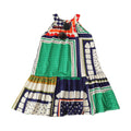 Girls'  summer new arrival: geometric print dress, ethnic style halter dress, exclusively for cross-border e-commerce, designed for the us and european markets