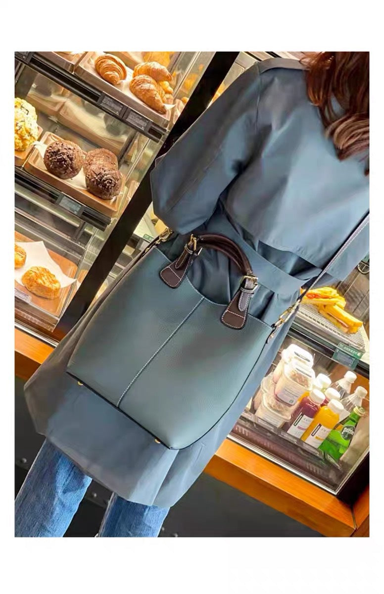 Togo first-layer cowhide large-capacity mother-in-law bag classy hand-carry shoulder crossbody bag women's bag genuine leather bucket bag