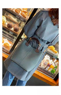 Togo first-layer cowhide large-capacity mother-in-law bag classy hand-carry shoulder crossbody bag women's bag genuine leather bucket bag