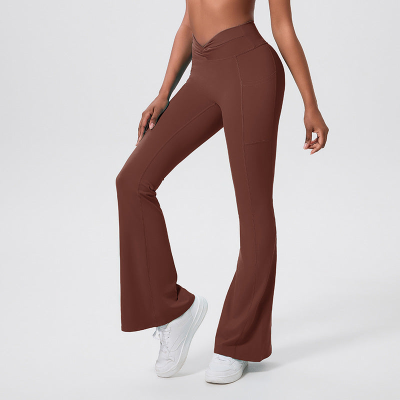 new arrivalslimming look elastic silm yoga clothes suit peach butt yoga pants running fitness clothes suit women
