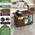 Movable tea table balcony new arrival coffee table living room tea table small for home tea table all-in-one complete set of tea cabinets