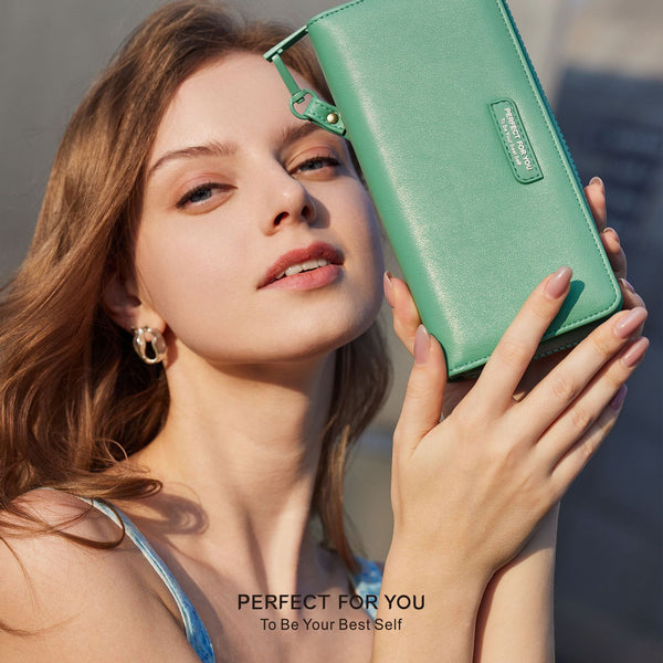 Perfect For You Foreign Trade Hot Sale 2023 New Women's Wallet Fashion Long Zipper Clutch Bag Women
