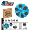 6-button smart blue music boxing target (rechargeable model) [blue]