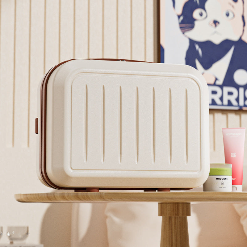 Premium Mini Suitcase Portable 14 Inch Small Storage Large Capacity Portable Gifts High Value Makeup