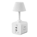 Magic cube voice remote control desk lamp socket all-in-one wireless multifunctional multi-hole socket converter voice control power strip